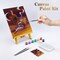 Greentek; 8x10 Pre-Drawn Canvas Painting Kit for Adults – Sip & Paint Set with Acrylic Paints, Brushes & Palette | DIY Date Night Party Favor Art Kit for Beginners & Outdoor Activities; Category:Canvas Painting Kits; Image:3